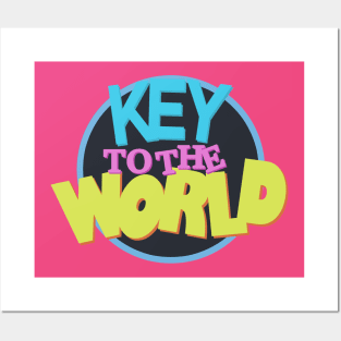 Saved by the Key to the World Posters and Art